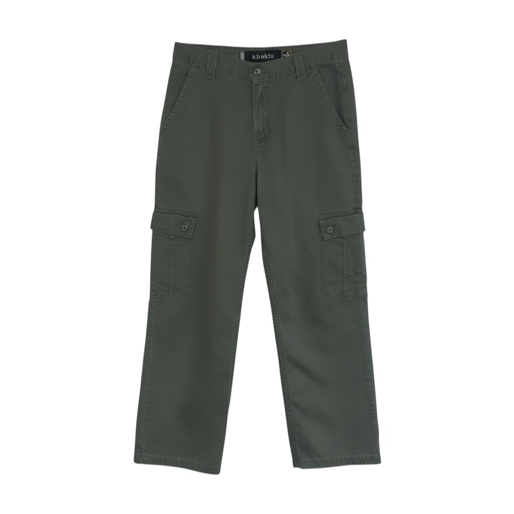Levi’s‎ SilverTab Vintage Cargo Khakis Khaki Green Baggy Straight Leg Women’s 11
